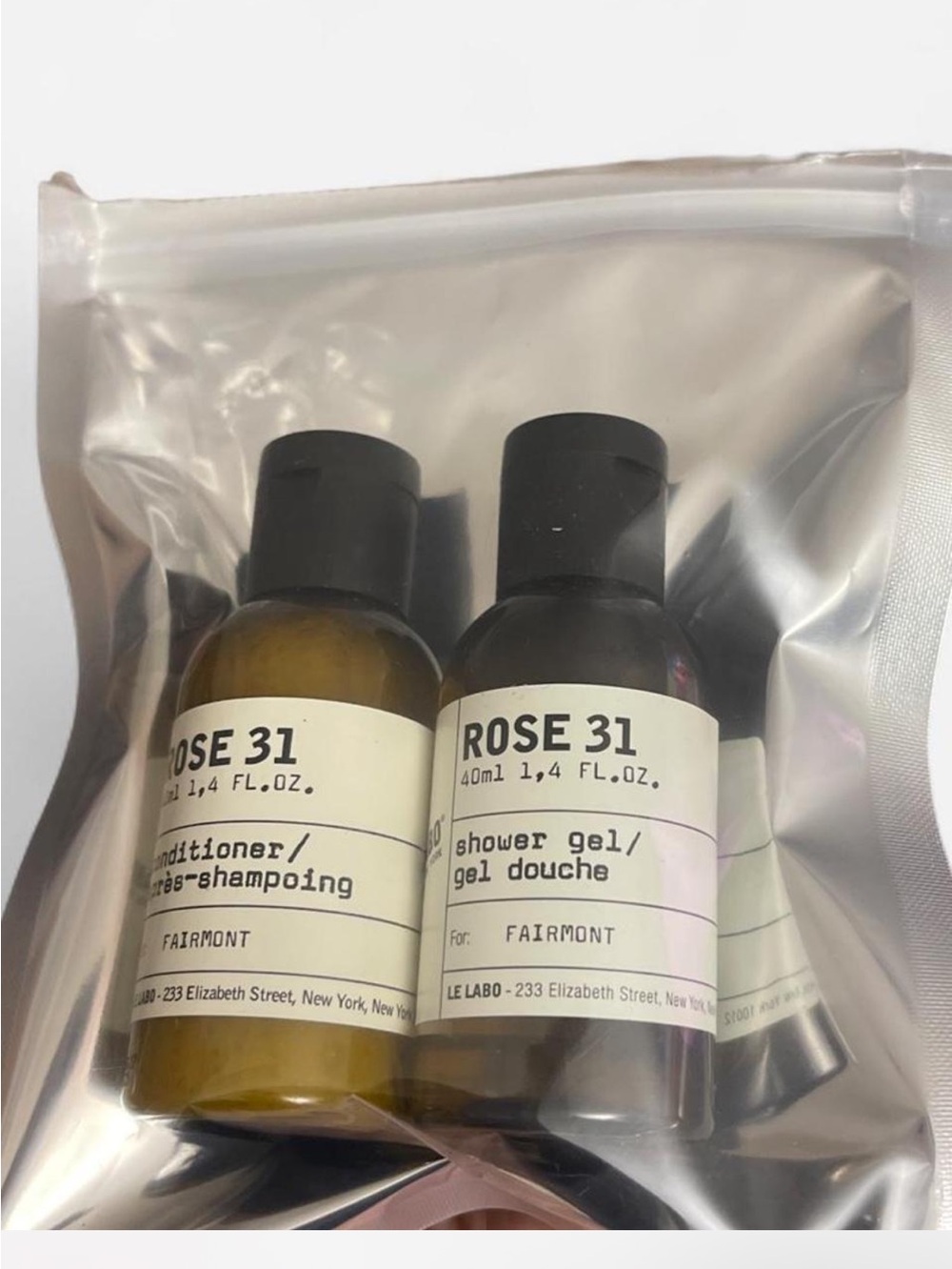 Le Labo rose 31 travel soaps